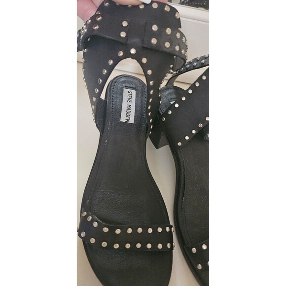 Steve Madden Leather Gila Sandals - Picture 4 of 7